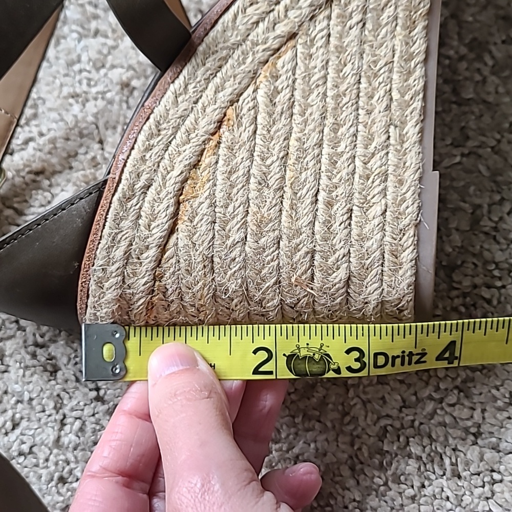 Banana Republic Bridge Espadrille Wedge Criss Cross Sandal - Picture 10 of 11